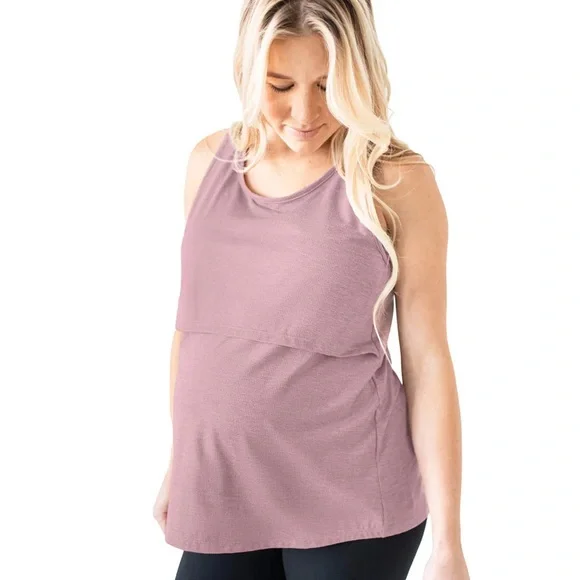 Kindred Bravely Breathable Keyhole Nursing and Maternity Top - Medium - Picture 3 of 6